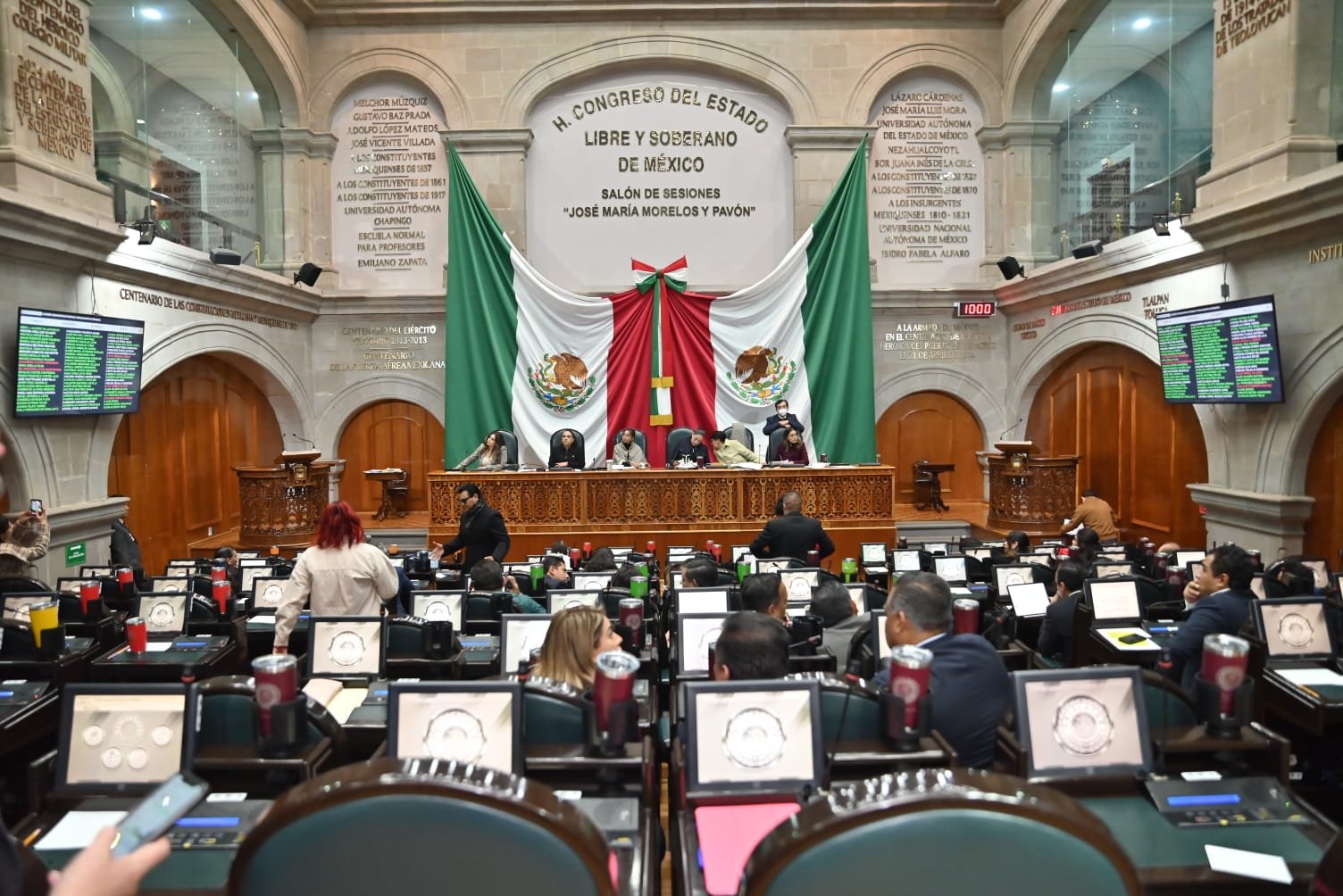 Congreso del Estado de México inicia periodo ordinario con 140 iniciativas en agenda