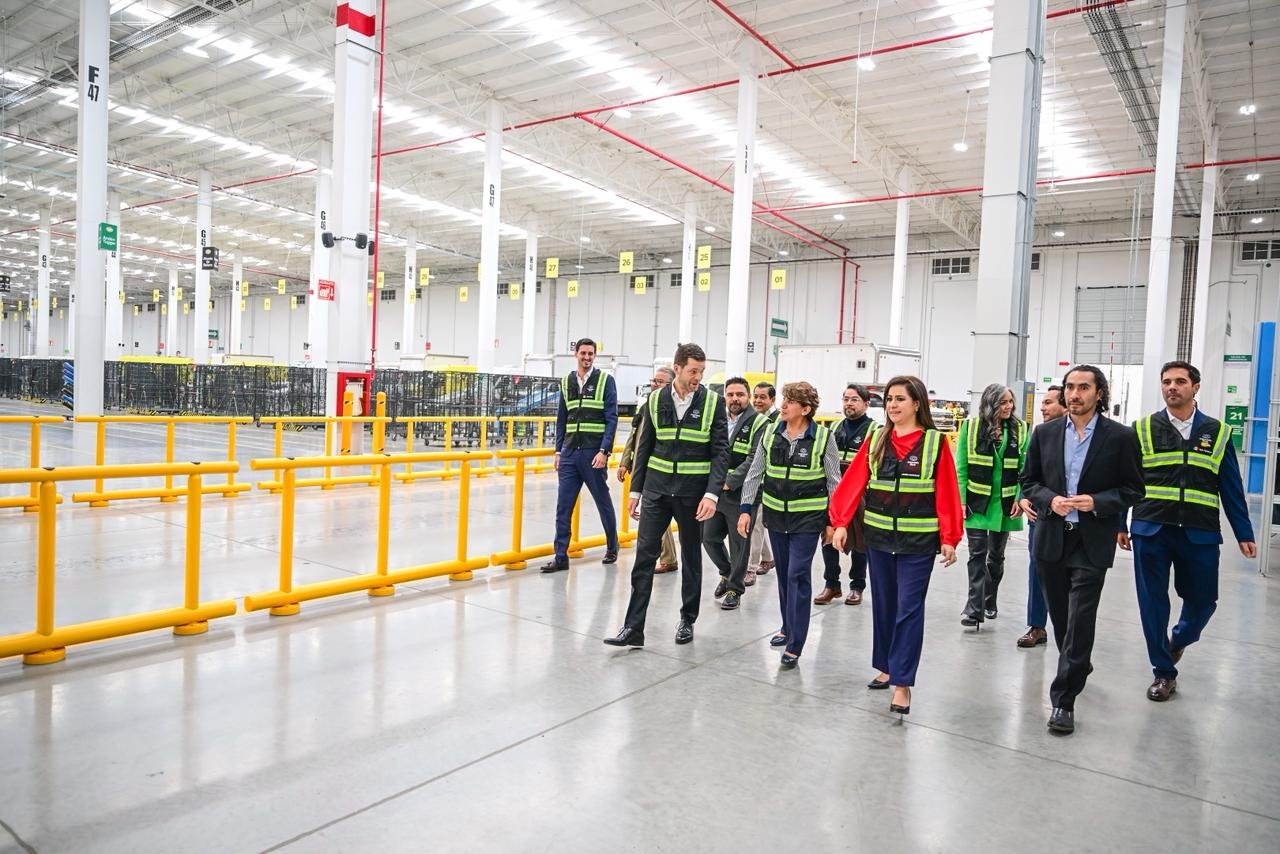 Mercado Libre inaugura en Edomex el Cross Dock más grande de América Latina con inversión de 2 mil 500 mdp