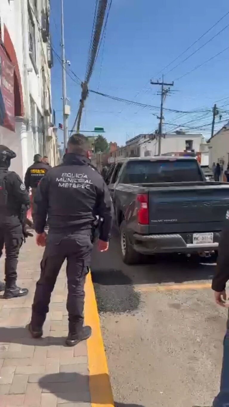 Capturan en #Metepec a sujeto con orden de aprehensión vigente