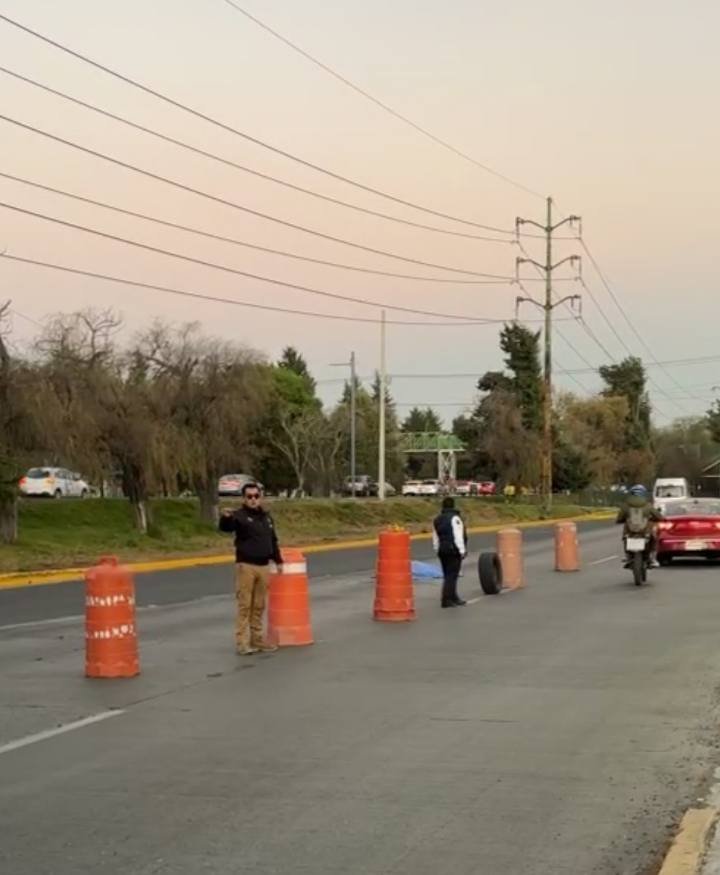 OJO: Mujer pierde la vida atropellada en Tollocan, a la altura de Metepec