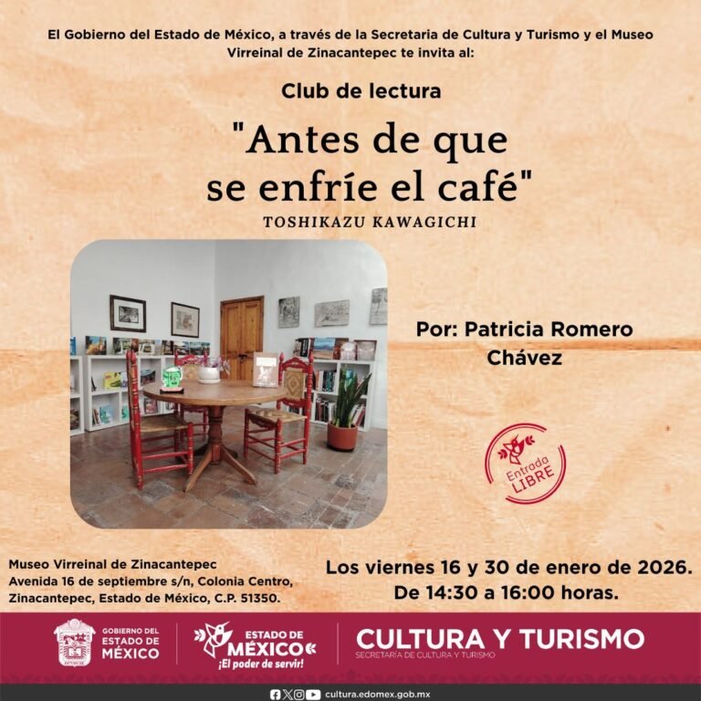 Club de Lectura en Museo Virreinal de Zinacantepec