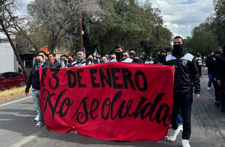 La represión del 13 de enero en Zacatecas no se olvida, normalistas de todo México salen a las calles