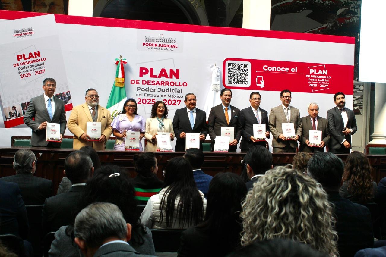 Poder Judicial del Estado de México presenta su Plan de Desarrollo 2025-2027