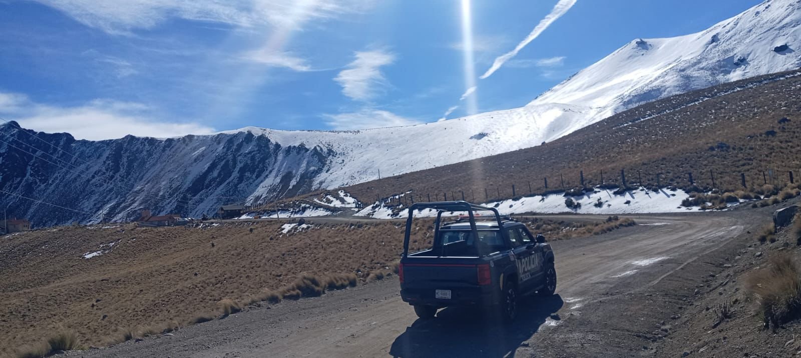 Refuerzan operativos de seguridad en el Nevado de Toluca