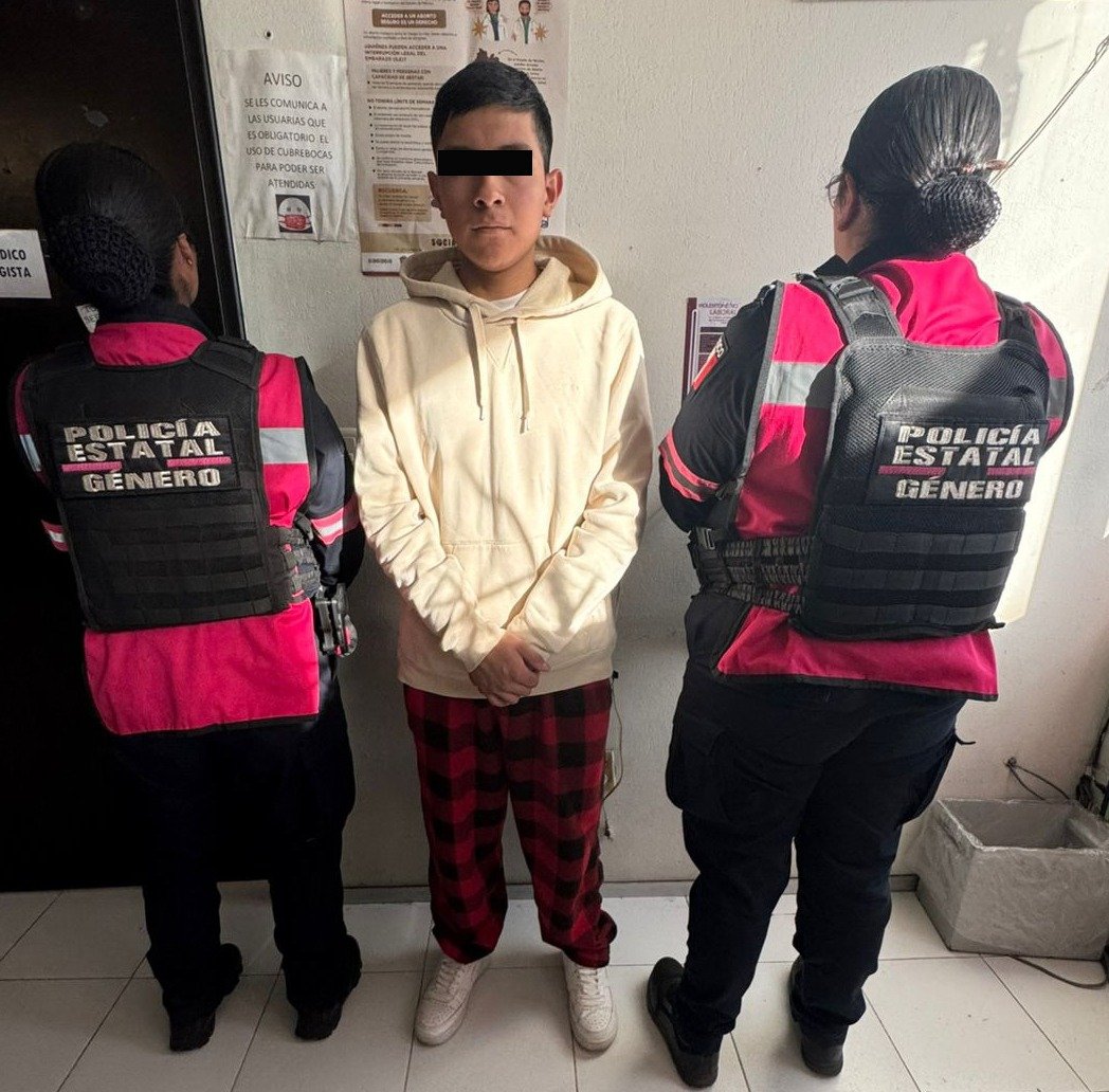 Capturan a joven por agredir a mujer en vivienda de #Toluca