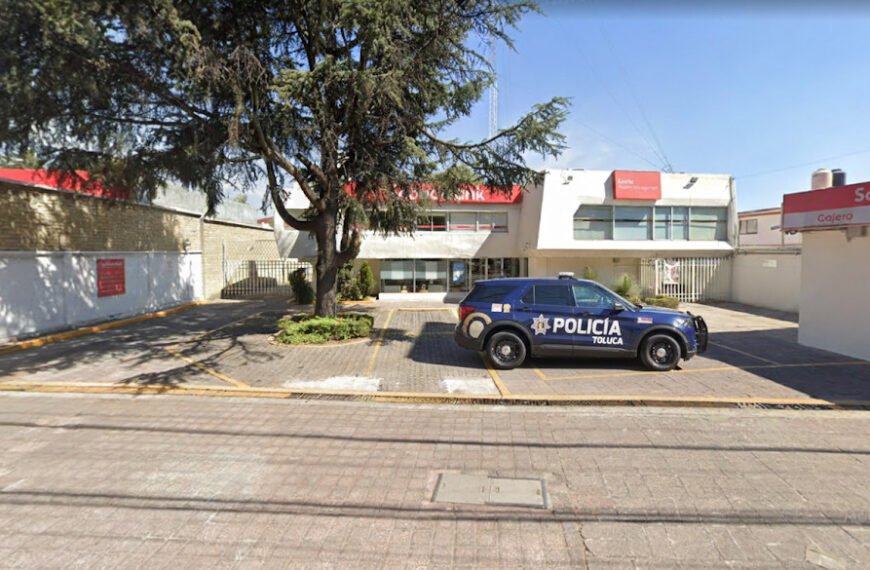 ÚLTIMA HORA: Nuevo intento de asalto en banco de Toluca; ahora sobre Paseo Tollocan