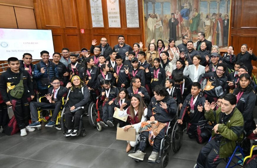 Reconocen a 160 paratletas del Estado de México