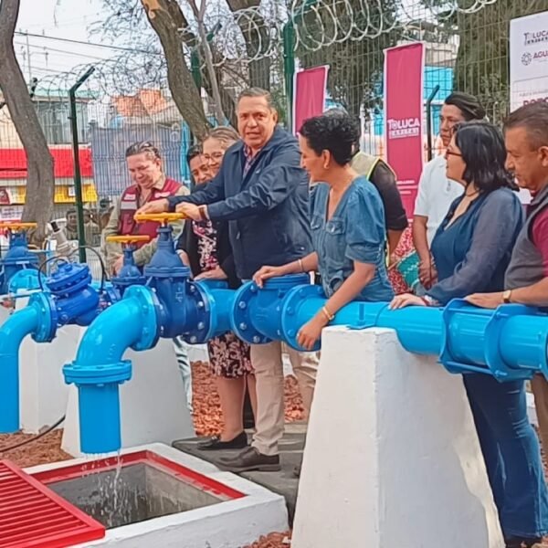 Avanza el Plan Hídrico en Toluca con la puesta en marcha del Pozo ‘Parque Seminario’