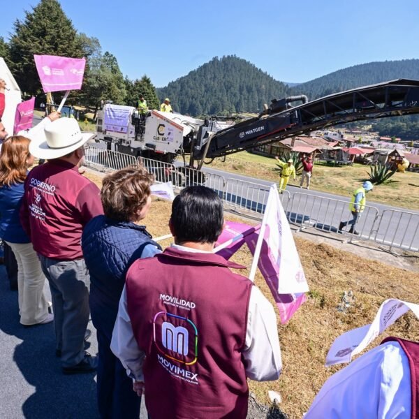 Inicia reconstrucción de la carretera La Marquesa–Tenango