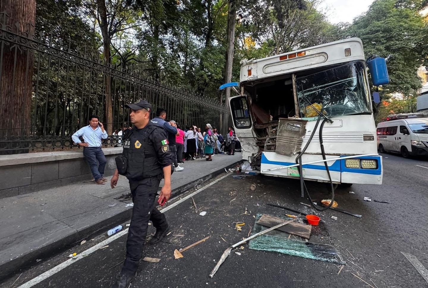 OJO: Se accidenta autobús de peregrinos de Toluca en la CdMx