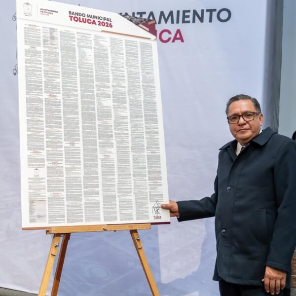 Nuevo Bando Municipal de Toluca apuesta por inclusión, orden urbano y acción climática