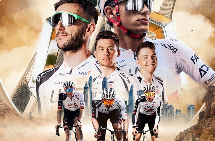 Isaac del Toro asume liderazgo del UAE en arranque de temporada 2026; todo listo para su primer carrera del año