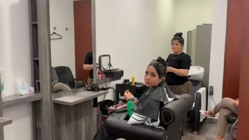 Un salón de belleza en el Senado desata controversia y termina clausurado