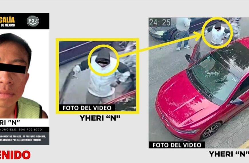 OJO: Fiscalía confirma captura de sujeto involucrado en robo de vehículo con niña en #Tultitlán