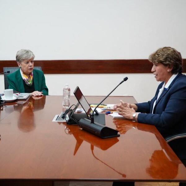 Gobernadora Delfina Gómez se reúne con Alicia Bárcena para revisar agenda ambiental prioritaria