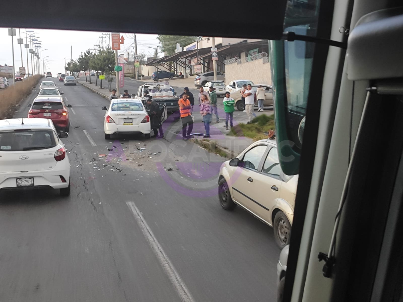 ÚLTIMA HORA: Accidente provoca caos en la Zinacantepec-Almoloya de Juárez