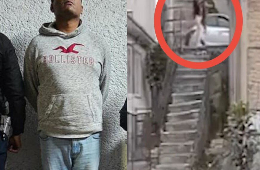 OJO: Capturan al sujeto que arrojó a un perrito desde escaleras en callejón de #Naucalpan