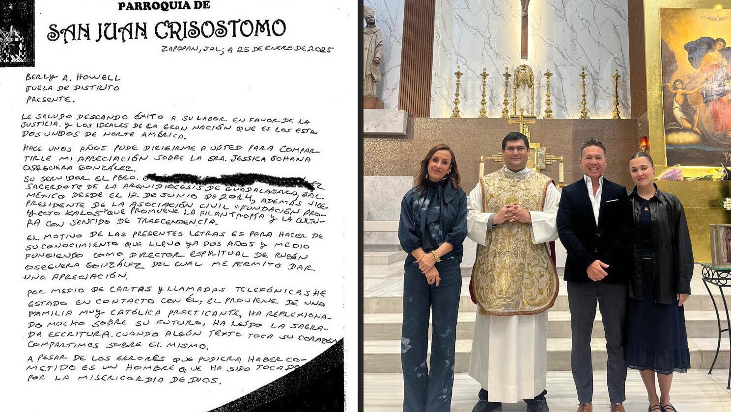 Padre Lolo, cercano al gobernador de Jalisco, mandó cartas a jueza intercediendo por ‘El Menchito’