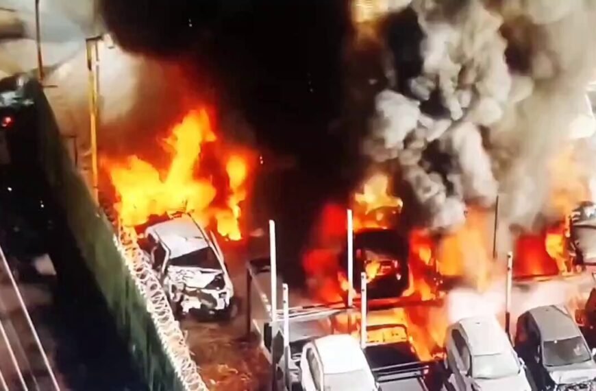 Tragedia en Renca, Chile: volcadura de pipa de gas desata explosión que arrasa más de 50 vehículos. Imágenes