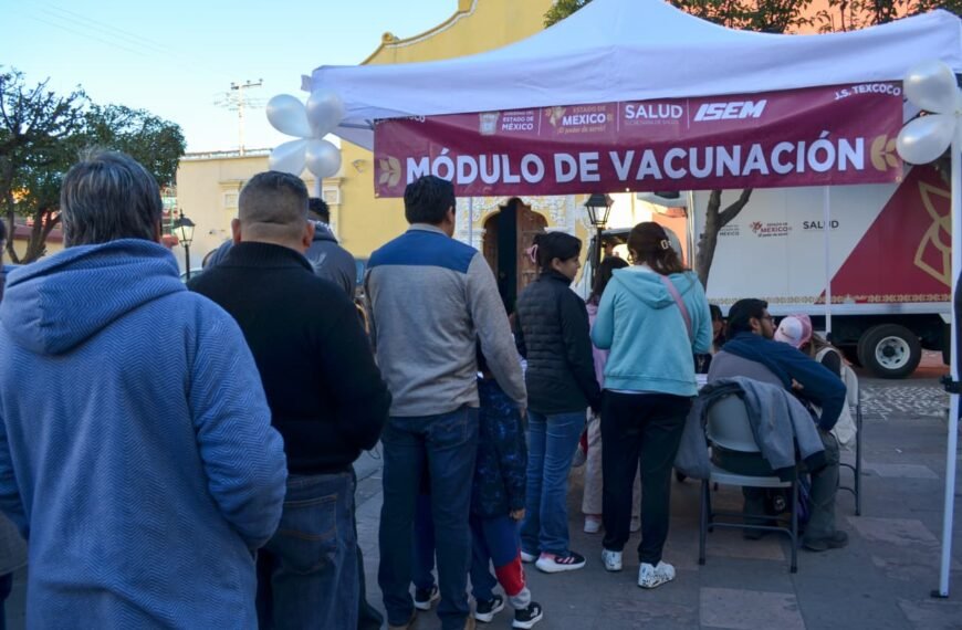 Consulta el módulo de vacunación en tu municipio: Edoméx habilita 450 puntos contra el sarampión