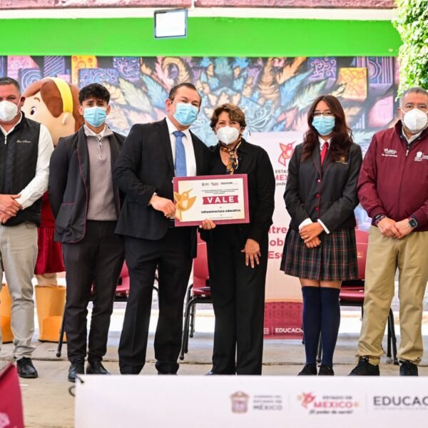 Entrega de infraestructura educativa en Valle de Chalco beneficia a más de 28 mil estudiantes