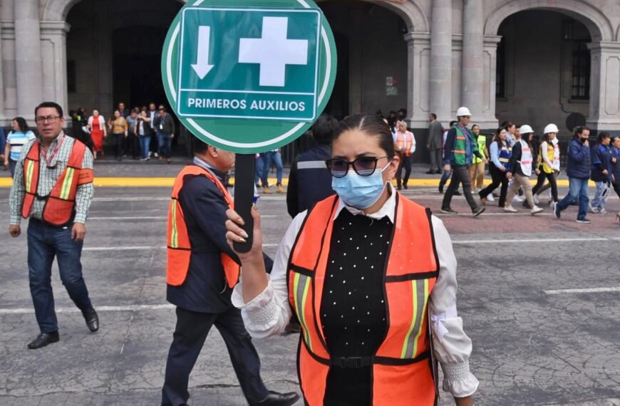 OJO: Este miércoles 18 a las 11:00, el primer simulacro sísmico regional: Edoméx – CdMx