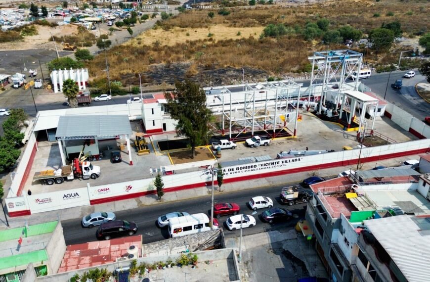 Mantenimiento a plantas de bombeo en #Nezahualcóyotl beneficiará a más de 600 mil habitantes