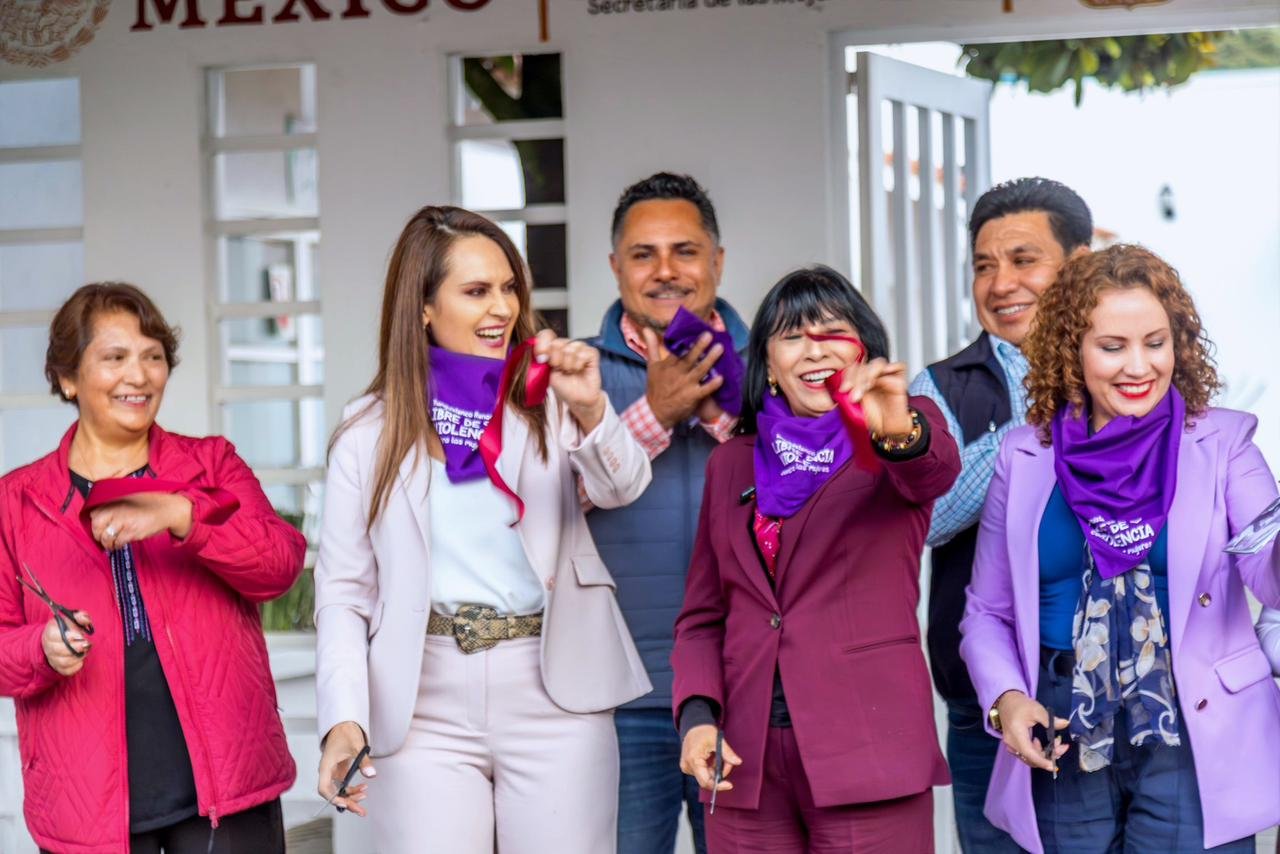 #Tianguistenco inaugura Centro LIBRE para mujeres