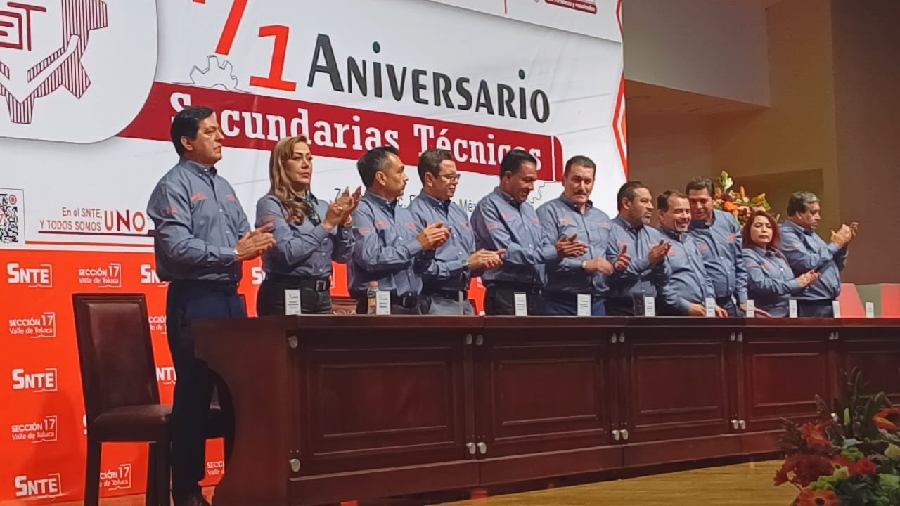 SNTE Sección 17 celebra 71 años de las Secundarias Técnicas, pilares de la educación pública