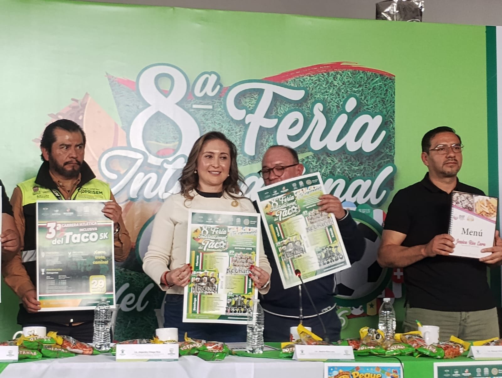 Más de 50 expositores en la Octava edición de la Feria del Taco en #Zinacantepec
