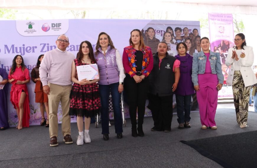 Expo Mujer #Zinacantepec acerca servicios de salud, asesoría legal y espacios para emprendedoras