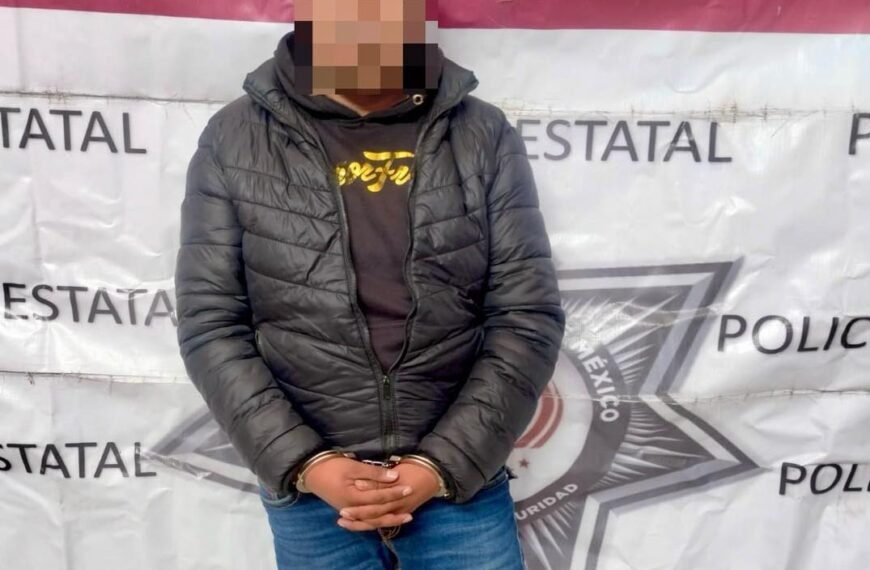Capturan en #Xonacatlán a sujeto que disparó en las inmediaciones de la Toluca-Naucalpan