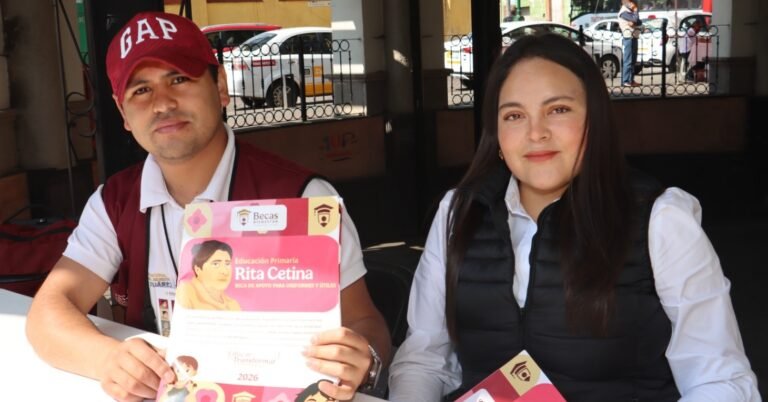 #Zinacantepec habilita módulos de apoyo para registro de la Beca Rita Cetina