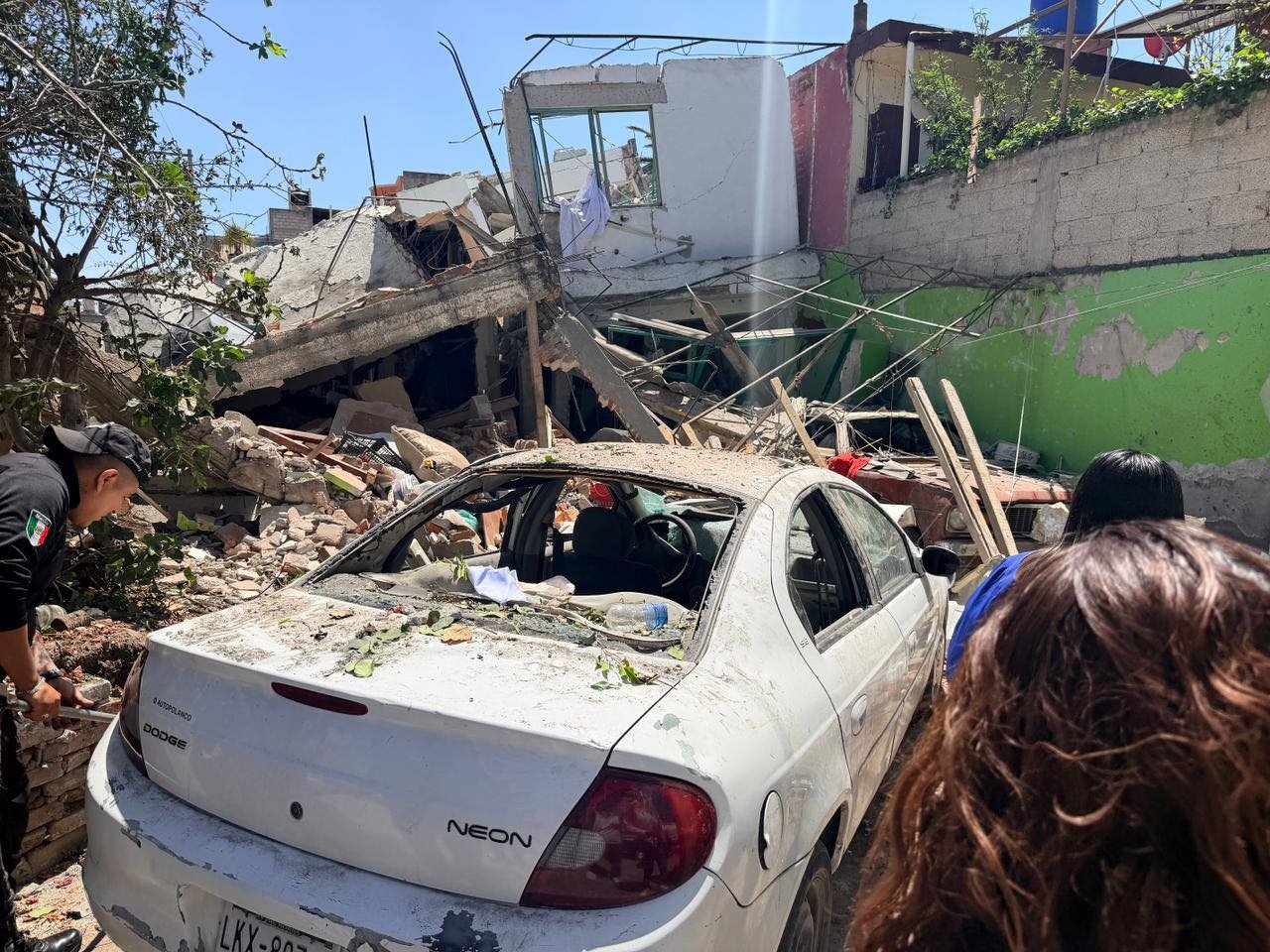 Fuerte explosión en #Coacalco; al menos 12 heridos y varias viviendas dañadas