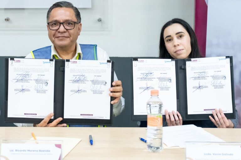 Toluca firma convenio con Grupo Danone para rehabilitar espacios deportivos