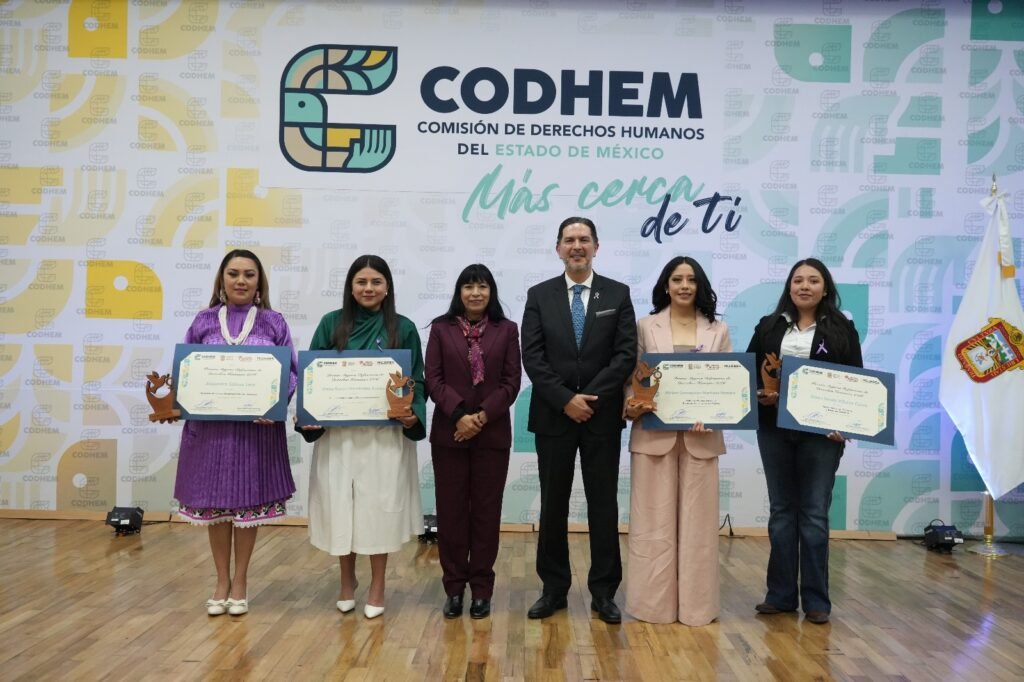 CODHEM reconoce a mujeres defensoras por su impacto social y trayectoria en derechos humanos