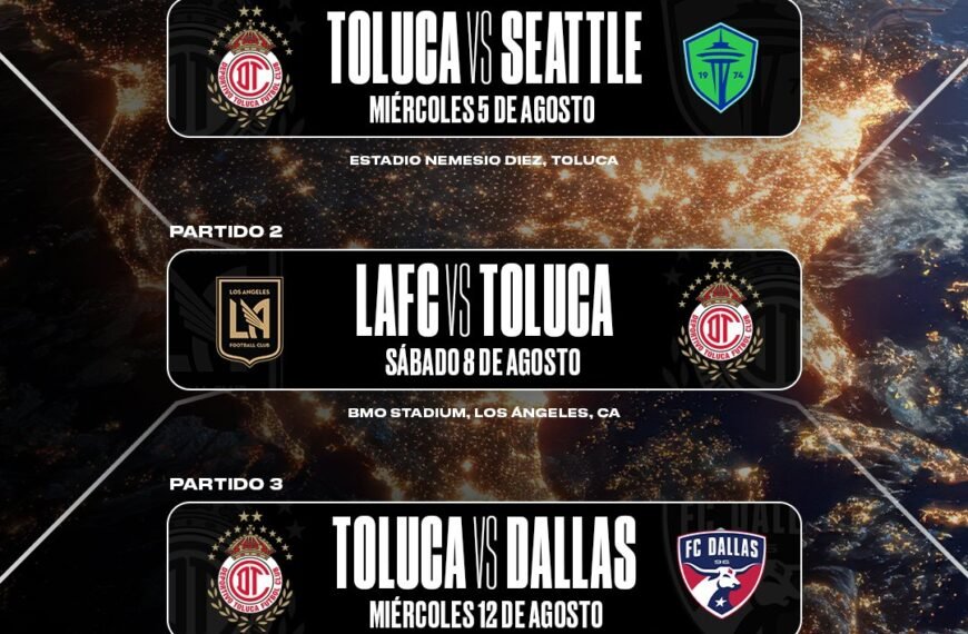 La Leagues Cup llega a México por vez primera; estos serán los juegos en #Toluca