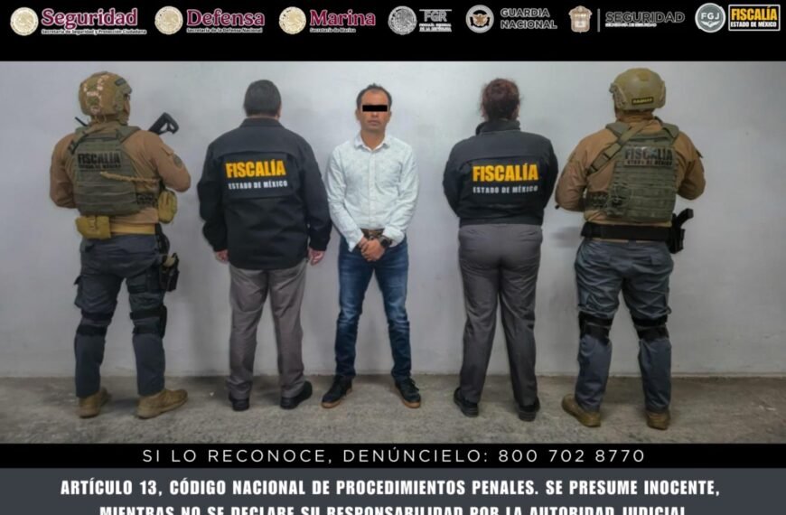 Capturan en Tlaxcala al ‘Comandante Calleja’, miembro de ‘La FM’; buscado por la fiscalía mexiquense