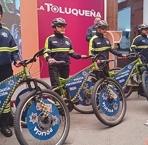 Toluca lanza cuerpo de policía ciclista para proteger la movilidad alternativa en ciclovías