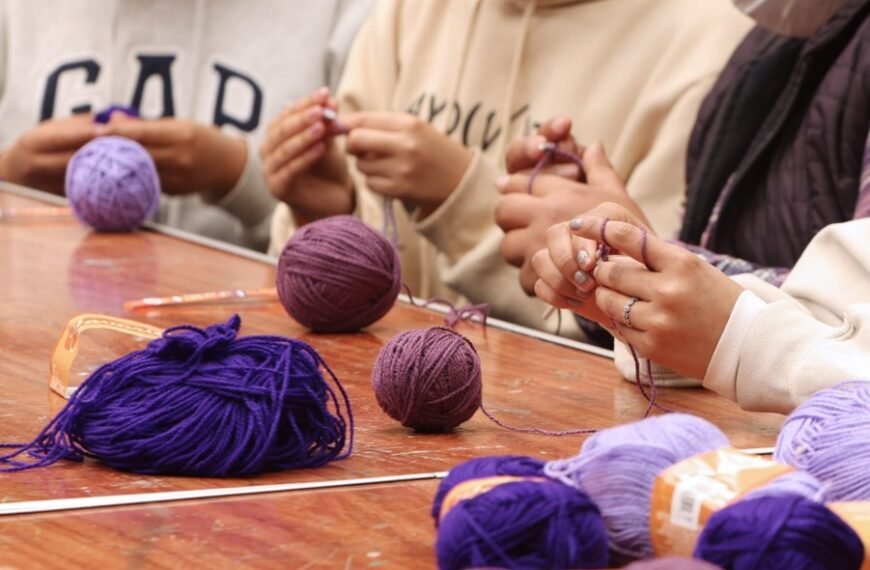 Tejido Morado Para Abrazar El Árbol De La Mora: UAEMéx Convoca A Colecta En El Marco Del 8m