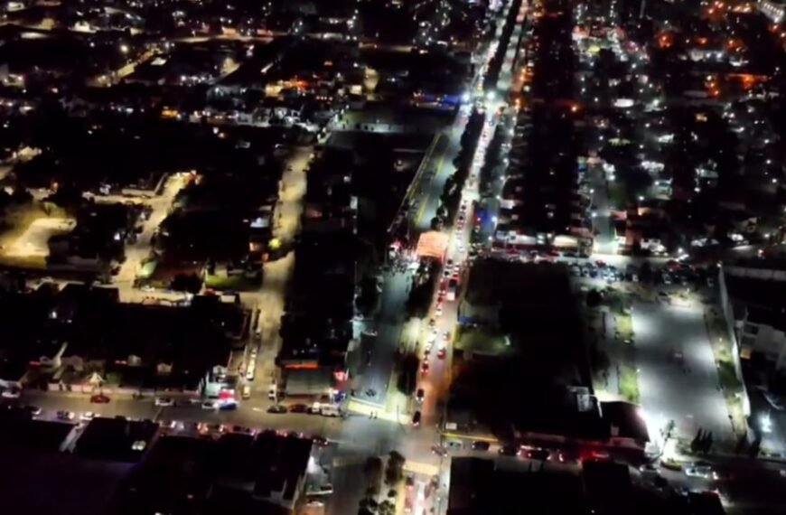 Entregan Sendero Seguro en San Mateo Oxtotitlán, Toluca, para beneficiar a más de 80 mil personas