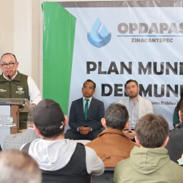Presentan el Plan Hídrico 2026–2050 de #Zinacantepec