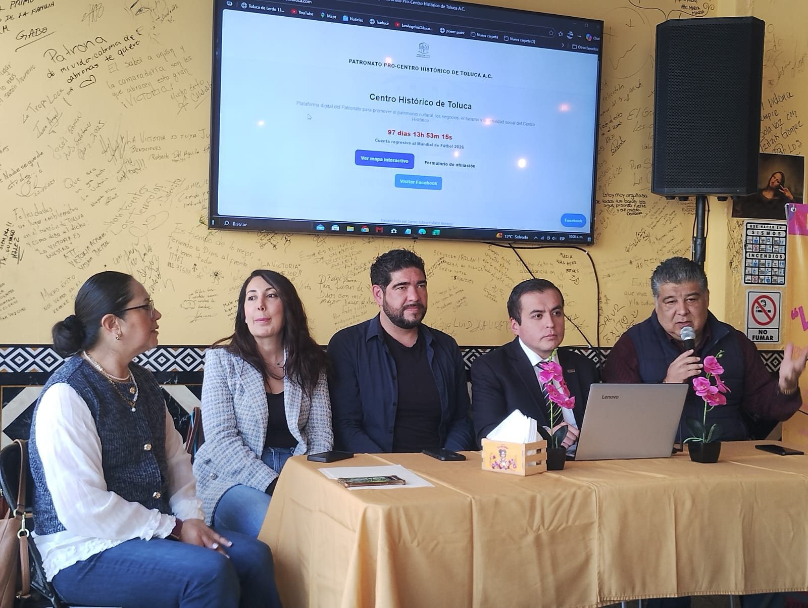 Patronato Pro Centro Histórico de Toluca lanza página web con miras al Mundial FIFA 2026