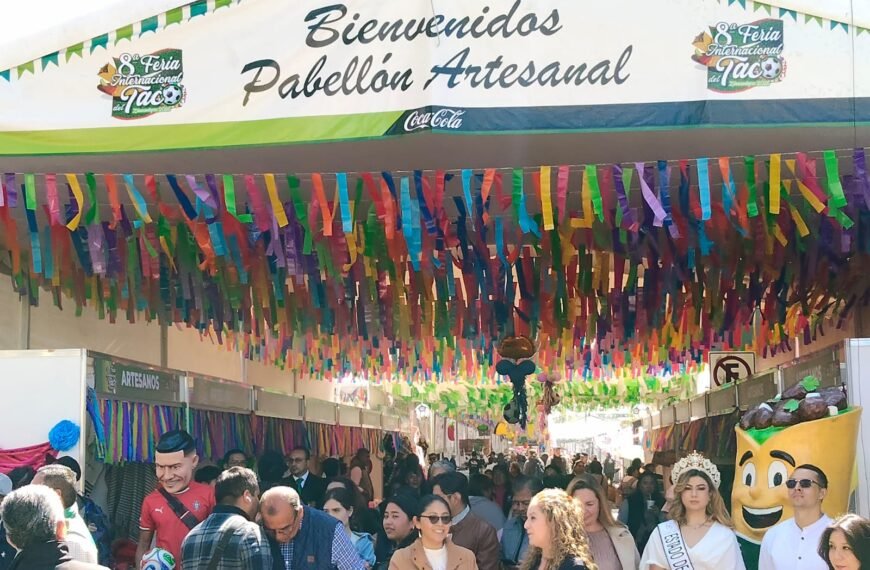 Inaugura Manuel Vilchis la 8ª Feria Internacional del Taco en #Zinacantepec