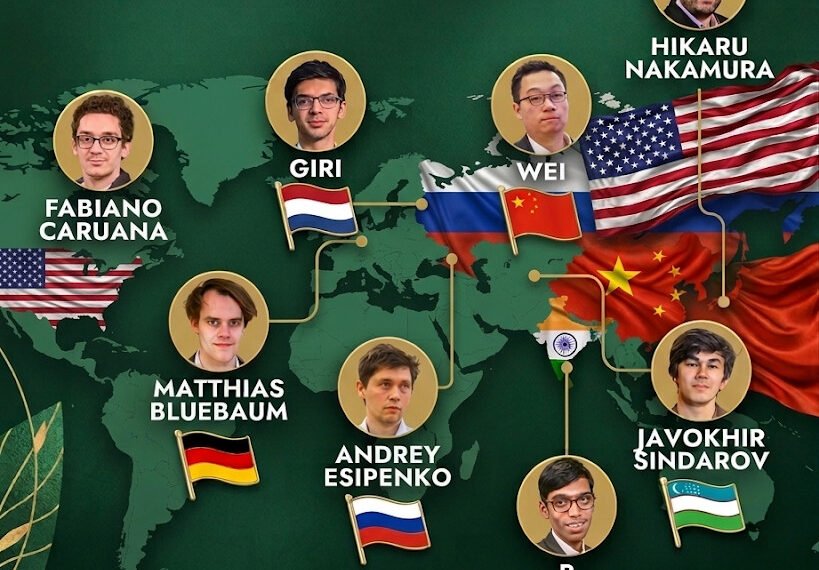 Ocho ajedrecistas, y el orgullo de siete naciones: la previa del Torneo de Candidatos 2026