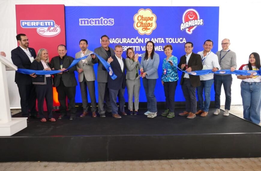 Perfetti Van Melle amplía su planta en Toluca y refuerza su operación en América