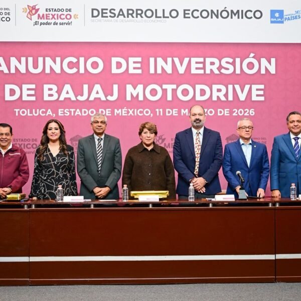 Bajaj invertirá 145 millones de dólares en Toluca y proyecta producir hasta 500 mil motocicletas al año