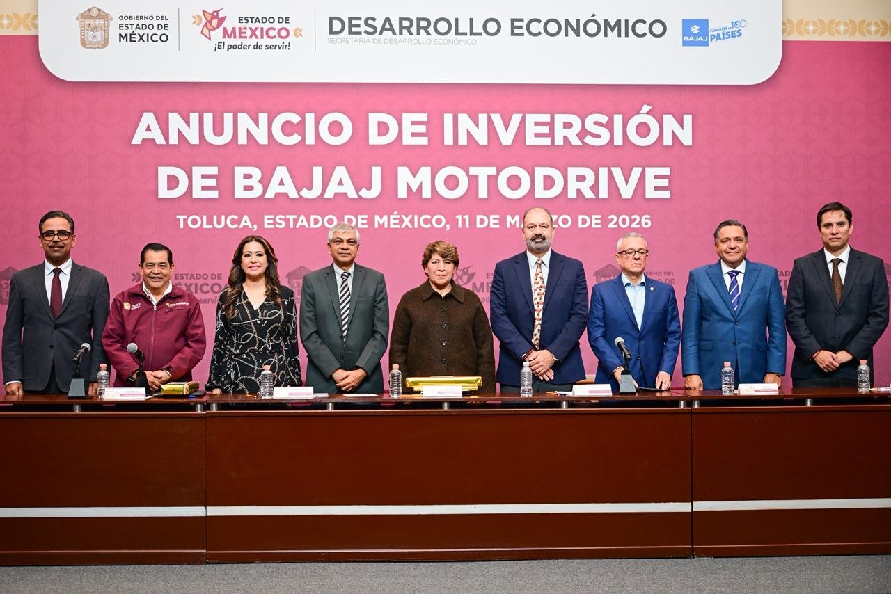 Bajaj invertirá 145 millones de dólares en Toluca y proyecta producir hasta 500 mil motocicletas al año
