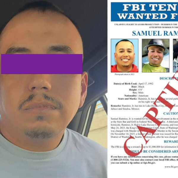 Confirma Harfuch la captura en México de uno de Los Más Buscados por el FBI