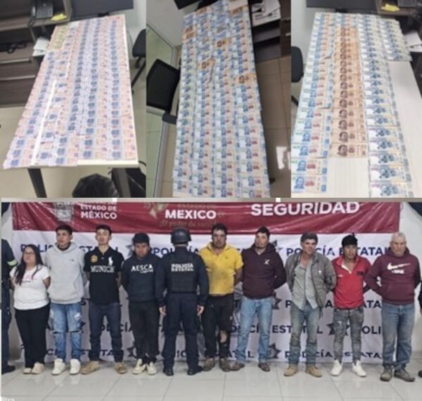 Capturan a 9 sujetos de banda delicitiva de ‘La FM’ en San José del Rincón